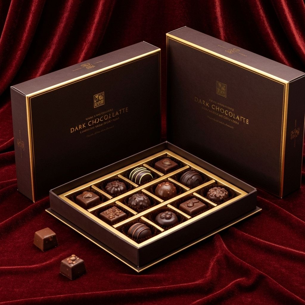 Dark Elegance Truffle Box